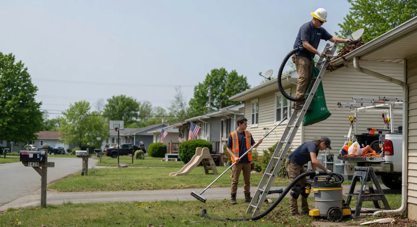 Gutter Installation in Harristown, IL near me